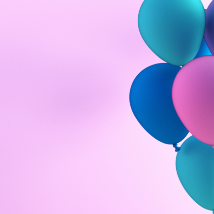 grafika z kolorowymi balonami