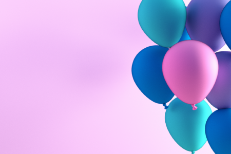 grafika z kolorowymi balonami